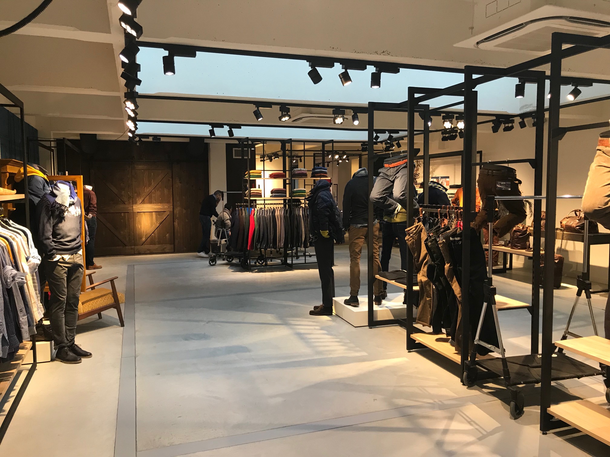 winkel aankleding Showroom State of Art Antwerpen